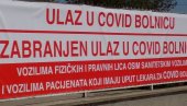 DANAS UMRLE JOŠ DVE – TOKOM APRILA 41 OSOBA: U kovid bolnici u Leskovcu hospitalizovano 159 pacijenata