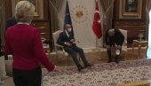 ERDOGAN PONIZIO URSULU FON DER LAJEN: Šefica Evropske komisije ostala bez stolice, evo gde su je poslali! (VIDEO)