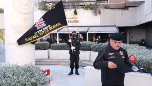 BIZARNE SCENE U SPLITU: Ustaški performans, kao da je Hitler ustao iz groba i stigao pravo u Hrvatsku (VIDEO)