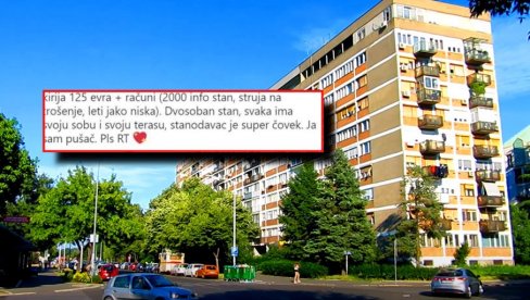 HIT OGLAS DEVOJKE IZ SRBIJE: Traži cimerku, mora da ispuni ovaj uslov