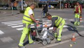 PROLEĆNO ŠMINKANJE GRADA: Obnovljena saobraćajna signalizacija u Zrenjaninu