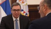 VUČIĆ SE SASTAO SA FABRICIJEM: Važan sastanak predsednika Srbije i šefa delegacije EU (FOTO)