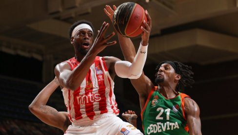 CRVENO-BELI GOSTUJU CEDEVITA OLIMPIJI: Zvezda za drugo mesto, možda i za prvo