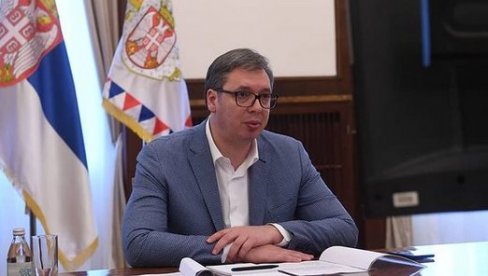 VUČIĆ SUTRA SA MASOM: Predsednik se sastaje sa ministrom spoljnih poslova Nemačke