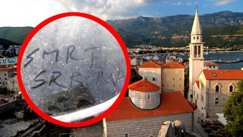 SRAMNA PORUKA NA AUTU SRPSKOG TURISTE: Došao na odmor u Budvu, evo šta ga je sačekalo (FOTO)