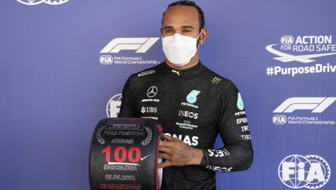 HAMILTON ISPISAO ISTORIJU FORMULE 1: Britanac stigao do 100. pol-pozicije u karijeri