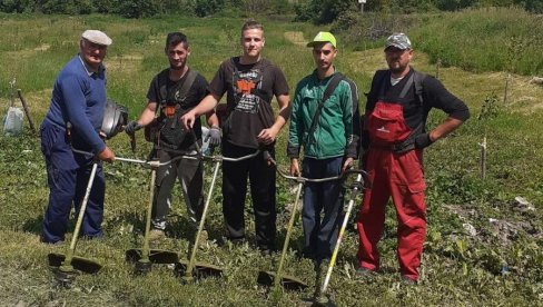 UMESTO DEPONIJE PARK: Markovčani uređuju selo