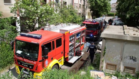 POŽAR NA LIONU! Vatra guta potkrovlje zgrade, ekipe se bore sa stihijom