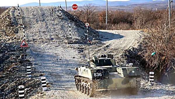 ГРМИ НА СЛОВЕНСКОМ БРАТСТВУ: Припадници Војске Србије на заједничкој војној вежби са колегама из Белорусије и Русије