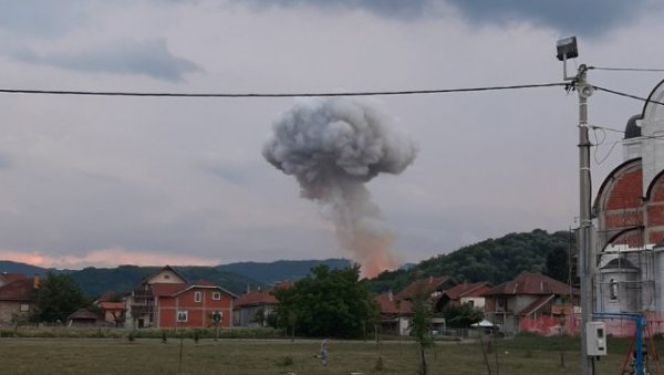 ПРВЕ ФОТОГРАФИЈЕ ИЗ ЧАЧКА: Детонација узнемирила грађане, сумња се да опет гори Слобода!