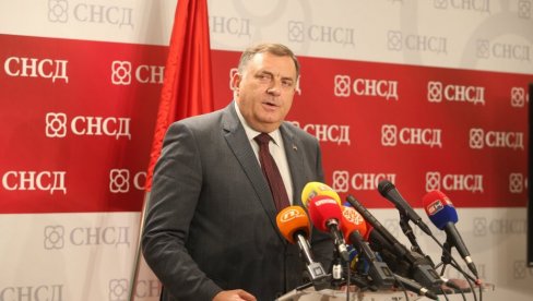 DODIK NAJAVIO: izborni sabor SNSD u martu 2022.