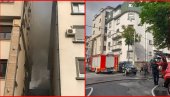 PRVE FOTOGRAFIJE I SNIMCI POŽARA NA LIONU: Gust dim se širi Zvezdarom, uzrok klima uređaj? (FOTO/VIDEO)