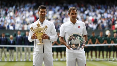 FEDERER PROVOCIRA NOVAKA ĐOKOVIĆA: Broj titula ne pokazuje ko igra najbolji tenis