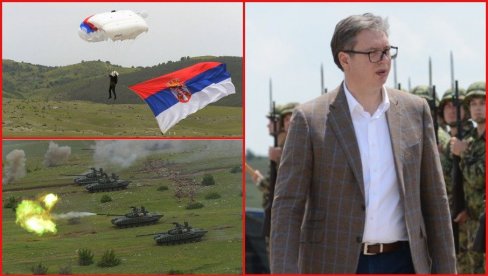 VUČIĆ SE OBRATIO POSLE MUNJEVITOG UDARA: Moć Srbije na zemlji i u vazduhu, kupujemo nove bespilotne letelice (FOTO/VIDEO)