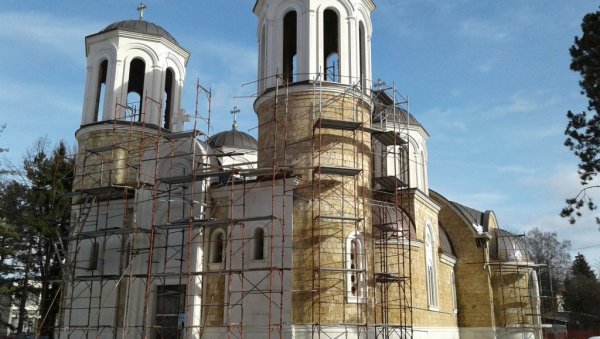 НОВИ НАПАД НА ИМОВИНУ СПЦ: Похаран храм Светог Симеона Мироточивог