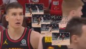 BOGDANOVIĆEV REKORD KARIJERE: Pogledajte snimke kako je Bogdan rivale slao po burek i tresao mrežicu Baksa (VIDEO)