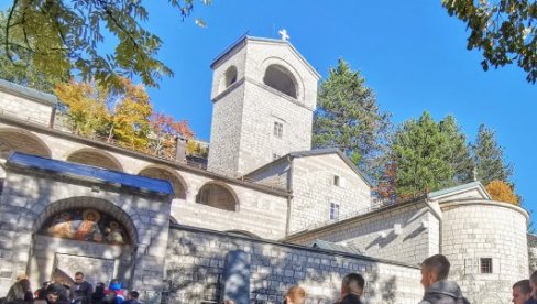 PODGORICA OTIMA CETINJSKI MANASTIR SPC: Odbijen zahtev da se svetinja upiše na MCP