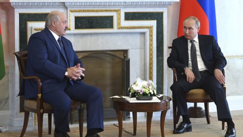 ПУТИН РАЗГОВАРАО СА ЛУКАШЕНКОМ: Председници Русије и Белорусије детаљно о резултатима преговора са руководством Вагнера ПУТИН РАЗГОВАРАО СА ЛУКАШЕНКОМ: Председници Русије и Белорусије детаљно о резултатима преговора са руководством Вагнера