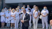 VUČIĆ NA OTVARANJU ZDRAVSTVENE STANICE U BORČI: Pravimo 12 novih bolnica - Povećanje plata zdravstvenim radnicima do kraja godine (VIDEO)