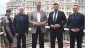 VUČIĆ UGOSTIO MARKA KOVAČEVIĆA: Za blisku i bratsku saradnju Beograda i Nikšića (FOTO)