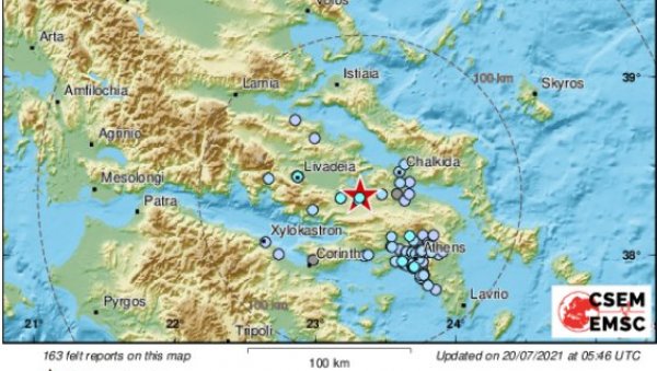 СНАЖАН ЗЕМЉОТРЕС ПОГОДИО ГРЧКУ: Тресао се централни део земље - На стотине потреса за неколико дана