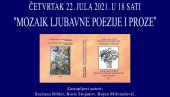 MOZAIK LJUBAVNE POEZIJE I PROZE U JAGODINI: Promocija dvojezičnog zbornika radova književnice Dragica Matejić Šreder