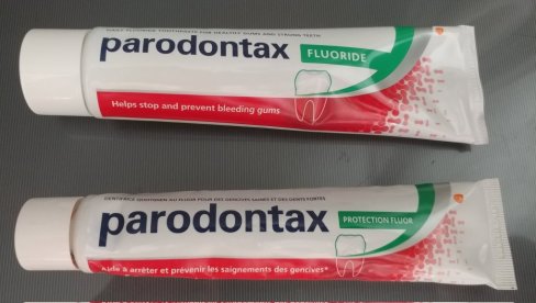 LOŠIJA PASTA ZA SRBE, JER NE VOLE JAK UKUS: Parodontax u Srbiji ima desetak lekovitih sastojaka manje od onog koji se prodaje u Francuskoj LOŠIJA PASTA ZA SRBE, JER NE VOLE JAK UKUS: Parodontax u Srbiji ima desetak lekovitih sastojaka manje od onog koji se prodaje u Francuskoj
