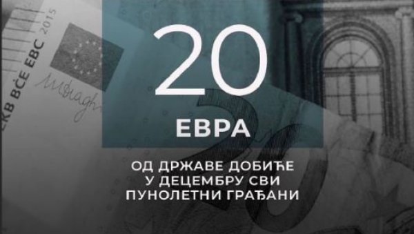 ДВАДЕСЕТ ЕВРА СТИЖЕ У ДЕЦЕМБРУ: Министар Мали објаснио детаље - ево колико новца укупно леже на рачун грађана