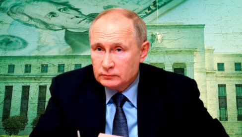 ZAPAD PUCA SEBI U NOGU Putin: Rusija smanjuje obračune u dolarima i evrima