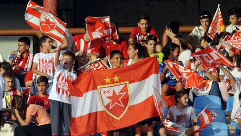 SJAJAN POTEZ CRVENE ZVEZDE: Deca na tribinama i protiv Šerifa!