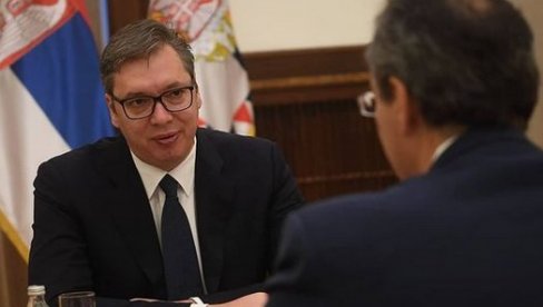 SASTANAK NA ANDRIĆEVOM VENCU: Vučić razgovarao sa državnim sekretarom MSP Nemačke (FOTO)