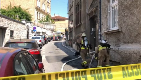 POŽAR U SARAJEVU: Jedna osoba stradala (VIDEO)