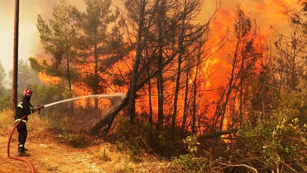 САВ УЖАС ПОЖАРА У ЈЕДНОЈ ФОТОГРАФИЈИ: Ово је прича која се крије иза урлика старице са Евије