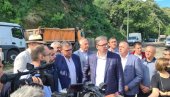 VUČIĆ OBIŠAO POČETAK RADOVA: Rehabilitacija važnog puta za istok Srbije - Ovo je biser Evrope (FOTO/VIDEO)