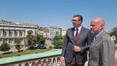 VUČIĆ SE SASTAO SA ĐUZEPEOM CIPRIJANIJEM: Predstavnik čuvene italijanske porodice ugostitelja i hotelijera boravi u Beogradu (FOTO)