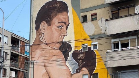 MURAL ČELIKU, LEGENDI BOKSA: Sećanje na čuvenog srpskog sportistu