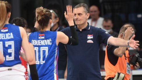 PONOVO NA MESTU USPEHA: Odbojkašice Srbije idu u ruke najtrofejnijeg trenera PONOVO NA MESTU USPEHA: Odbojkašice Srbije idu u ruke najtrofejnijeg trenera