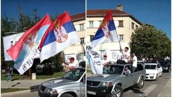 ВЕЛИЧАНСТВЕНА ЛИТИЈА ОД НИКШИЋА КА ПОДГОРИЦИ: Срби кренули да поздраве свог патријарха (ВИДЕО)