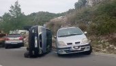 RASTURENE KOMITSKE BARIKADE: Pogledajte haos koji su ostavili iza sebe - prevrnuti automobili, spaljene gume (VIDEO)