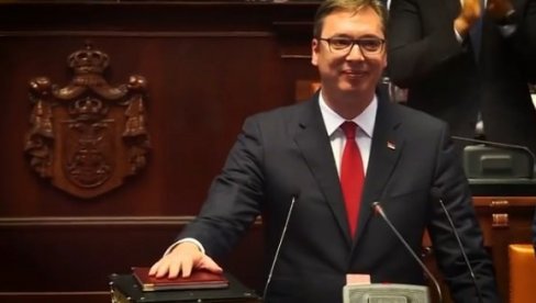 VUČIĆ OBJAVIO SNIMAK: Trudio sam se i borio, a na narodu je da proceni rezultate!