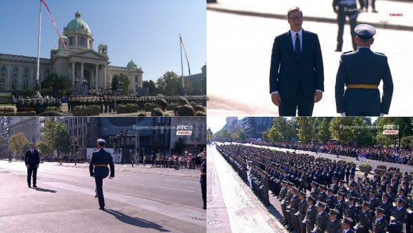 ПРОМОЦИЈА НАЈМЛАЂИХ ОФИЦИРА ВОЈСКЕ СРБИЈЕ: Вучић - Наша снажна и јака војска је гарант мира и стабилности (ФОТО/ВИДЕО)