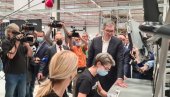 SVEČANO OTVORENA FABRIKA REGENT LIGHTING: Vučić najavio: Kreće izgradnja obilaznice kod Svilajnca (VIDEO)