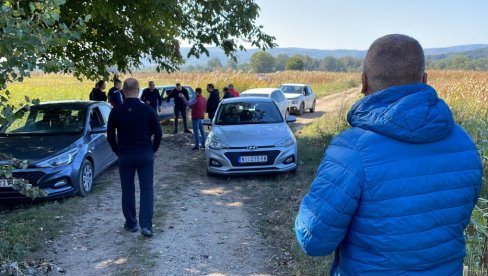 ПРВЕ ФОТОГРАФИЈЕ И СНИМЦИ: Ово је место на којем је пронађен запаљени аутомобил нестале породице Ђокић (ФОТО/ВИДЕО)