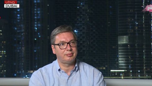 VUČIĆ IZ DUBAIJA PORUČIO: Sada kada smo postigli uspehe, nastavljamo da radimo brže i snažnije!