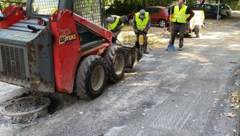 ZBOG RADOVA: Zatvorena Gružanska ulica na Vračaru