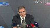 VUČIĆ SE OBRATIO IZ SLOVENIJE: Bez rešavanja problema sa Prištinom Srbija ne može da bude član EU!