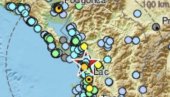 ЈАК ЗЕМЉОТРЕС ПОГОДИО АЛБАНИЈУ: Епицентар на 50 км од Тиране, тресло се и у Црној Гори и у Далмацији