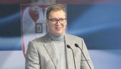 VUČIĆ ČESTITAO ZLATO KUGLAŠIMA: Obradovali ste Srbiju, čekamo nove titule