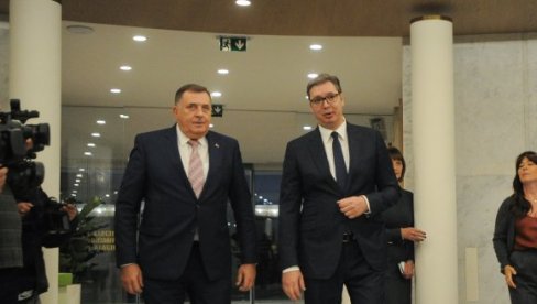 DODIK ČESTITAO VUČIĆU: Pobeda dokaz da građani Srbije prepoznaju Vašu ispravnu politiku