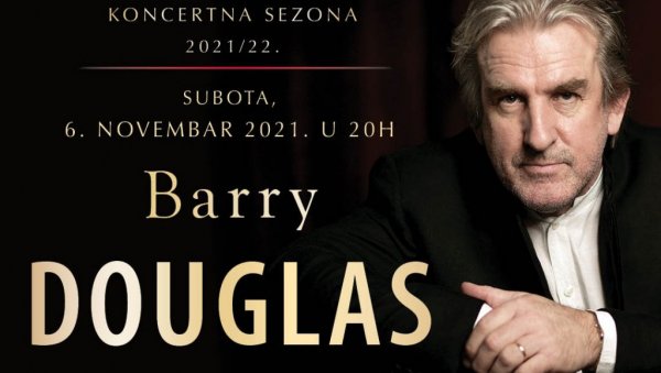 БЕРИ ДАГЛАС У КОЛАРЦУ: Концерт на коме ће извести дела Чајковског, Шуберта, Бетовена заказан за 6. новембар
